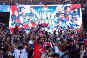 Psg clinches second champions league title as 9.1 million watch final