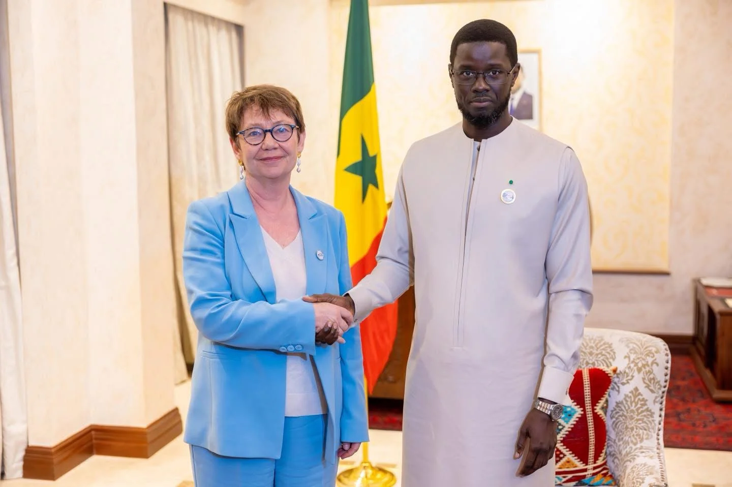 BERD leadership meets with Senegal’s President Bassirou Diomaye Faye