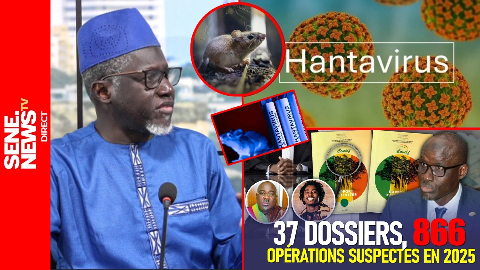 Hantavirus outbreak in Senegal and rising debt spark national debate