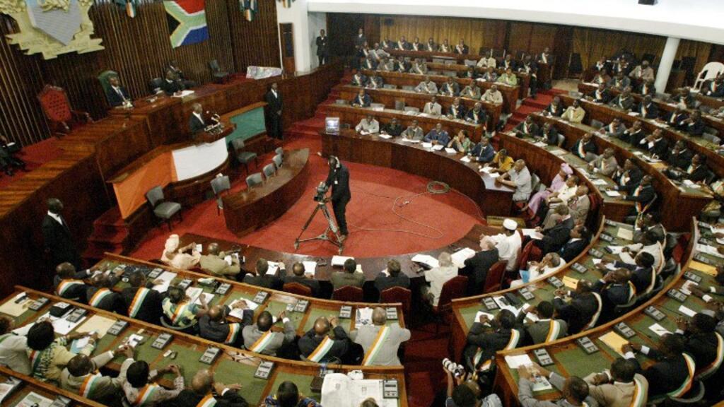 A general view of the Ivorian National Assembly.