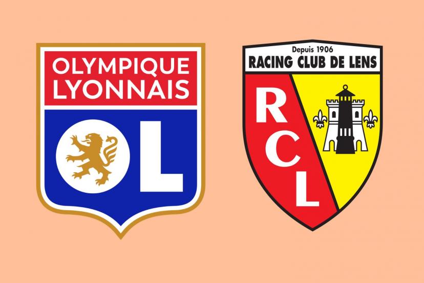 Lens players in action against Lyon during a penalty shootout in the Coupe de France