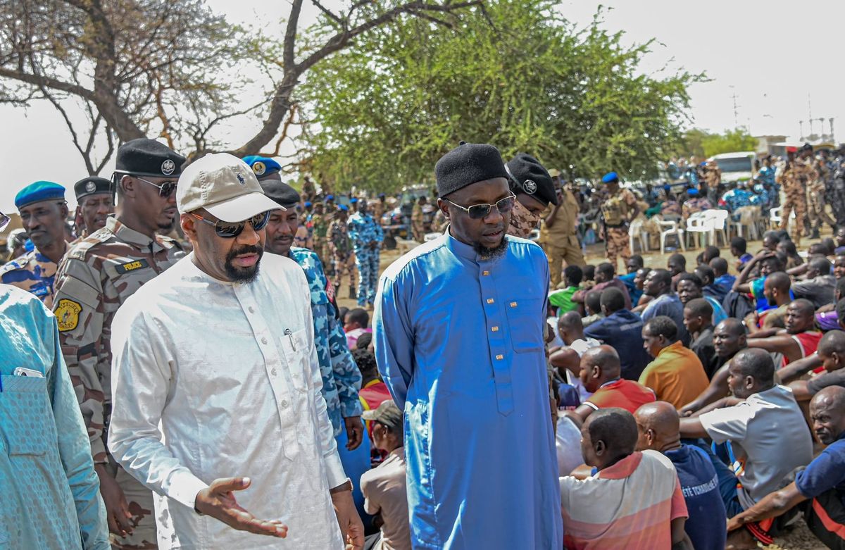 security operation in N'Djamena's 10th district