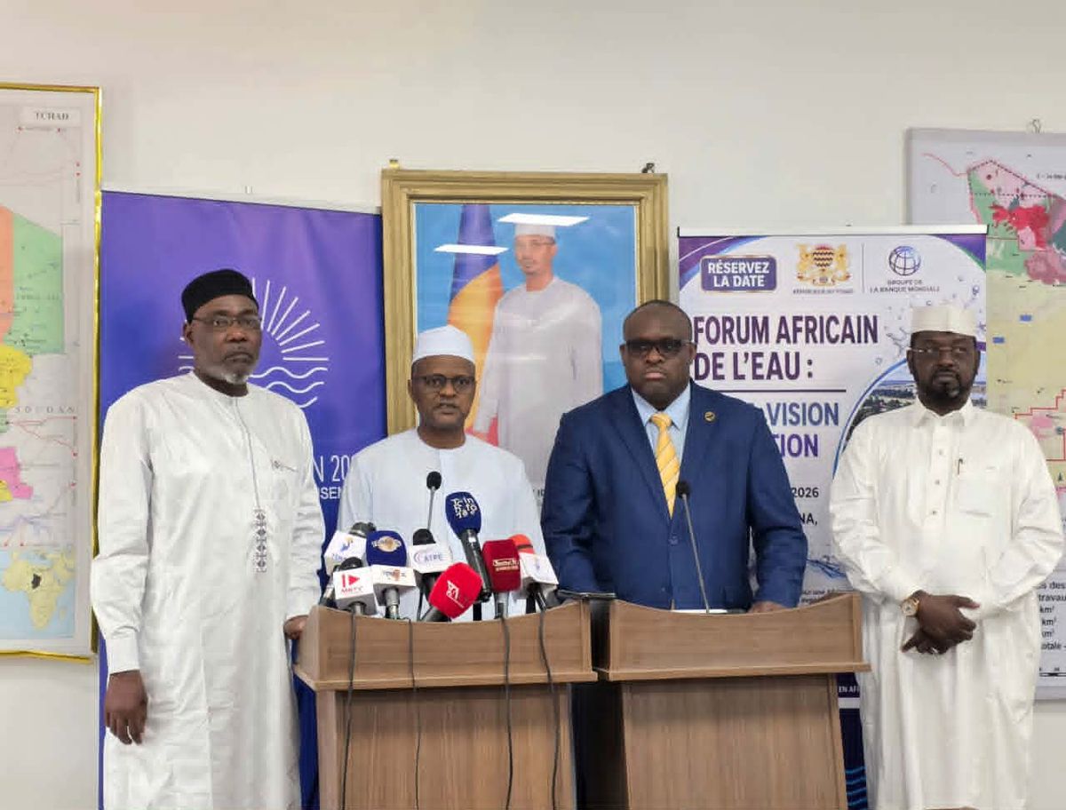N’Djamena will host the African Water Forum in 2026