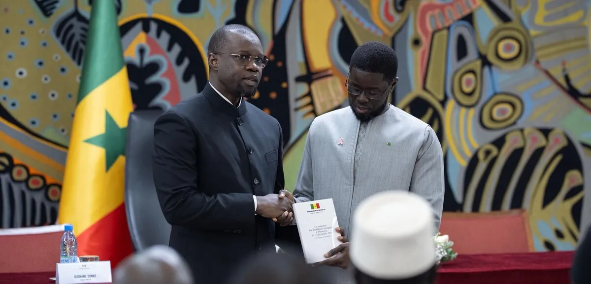 Ousmane Sonko standing as president of Senegal’s National Assembly