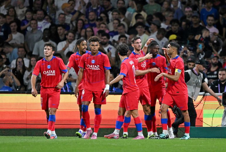 Fans gearing up to watch the PSG vs Arsenal Champions League final in Albi