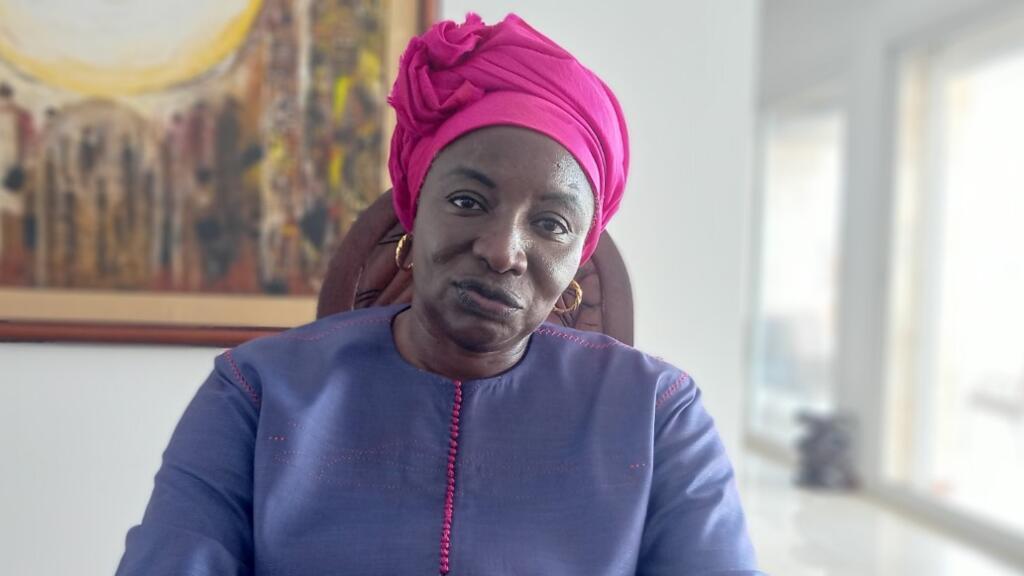 Aminata Touré at her home in Dakar, September 29, 2022.