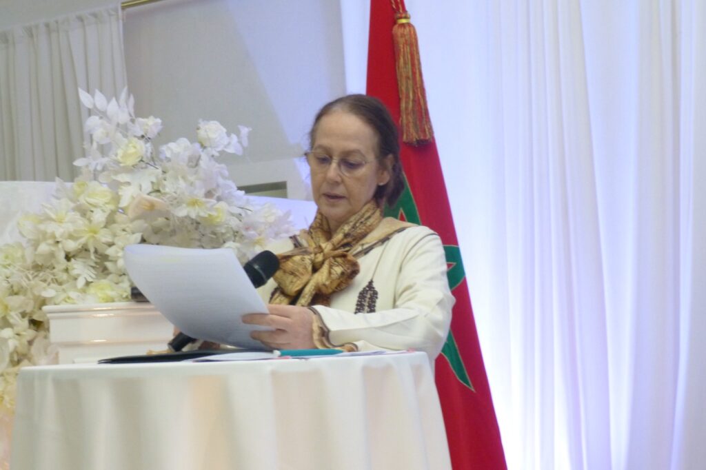 Moroccan Consul General Boutaina Bouabid at Düsseldorf event
