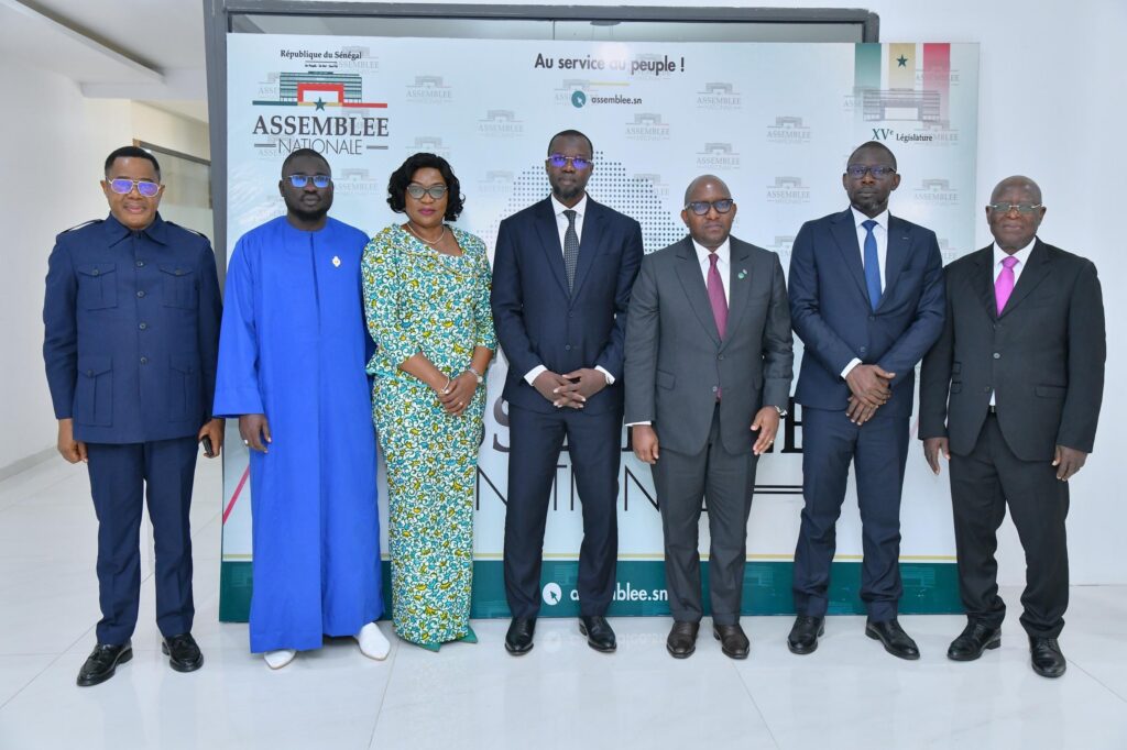 Diplomatic exchange between Senegalese and African parliamentary leaders