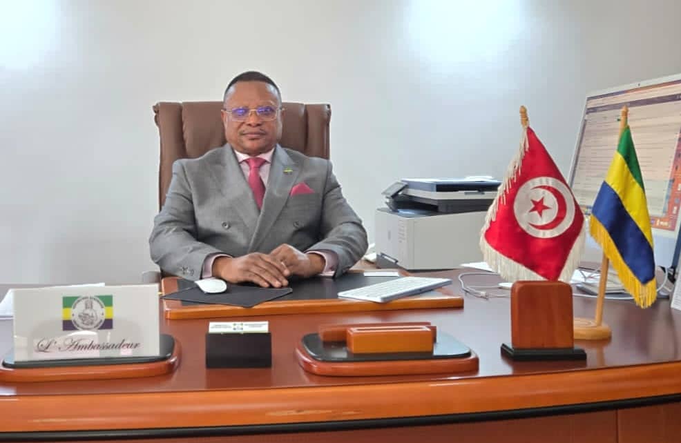 Pierre Ntsiet Ngolo, Gabonese Ambassador to Tunisia