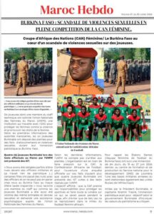Burkina Faso’s militarization under scrutiny after football team abuse allegations