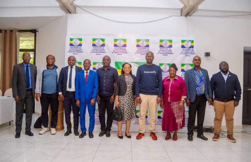 Strategic meeting of Gabon's Ministry of Agriculture