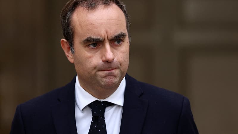 French Prime Minister Sébastien Lecornu on October 14, 2025, at Matignon