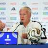 Didier Deschamps a justifié son choix de faire sortie Adrien Rabiot à la mi-temps de France-Espagne, en conférence de presse, le 17 juillet 2026. (JAMIE SQUIRE / AFP)