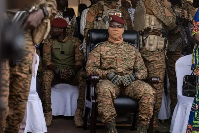 Captain Ibrahim Traoré dismantled political parties, declaring, 'Democracy is not for us.'