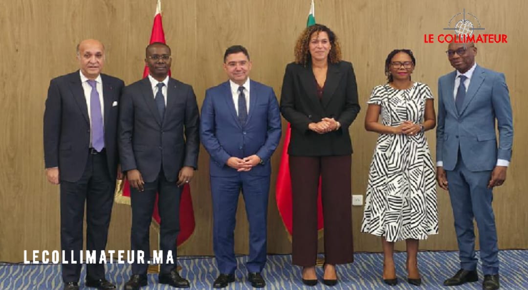 Bénin and Morocco officials during bilateral talks