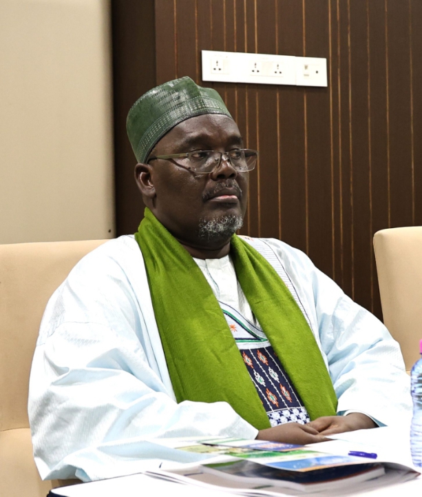 Cheikh Barham Aboubacar, CDIR coordinator, speaks on preventing religiously motivated violence