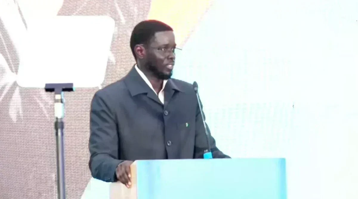 Senegal president Bassirou Diomaye Faye
