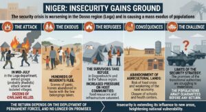 Niger’s escalating violence drives record displacement amid government security failures