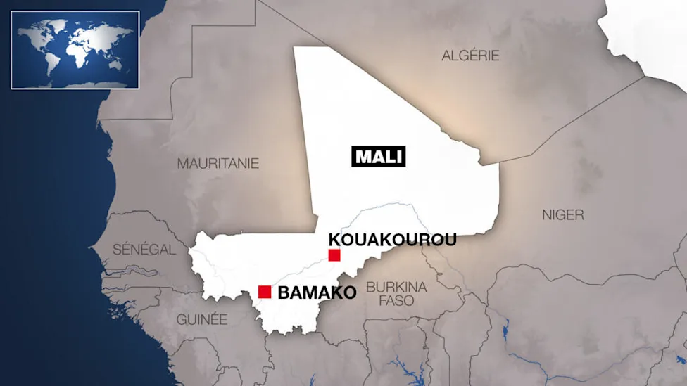 displaced families in Kouakourou, Mali