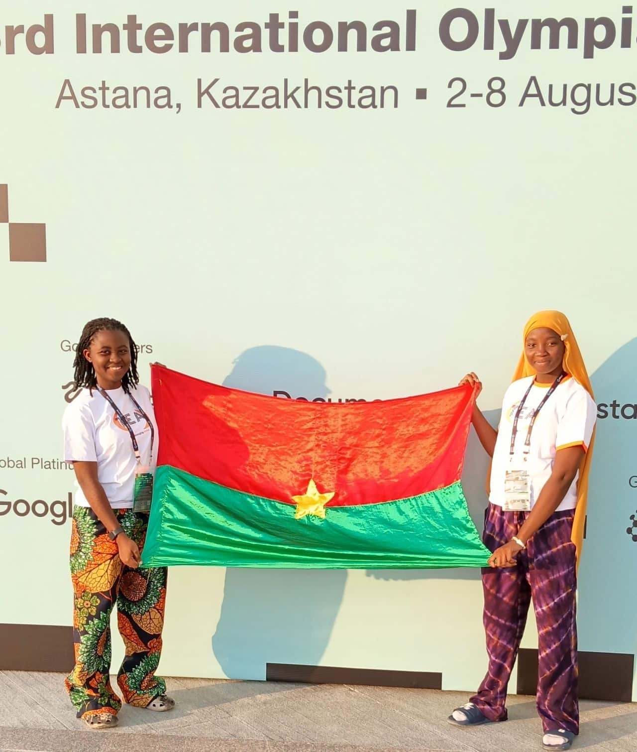 Pascaline Lompo and Madina Toé will represent Burkina Faso at the IOAI 2026
