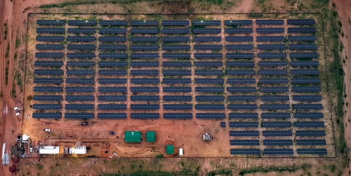 Chad’s new solar power plant in Adré