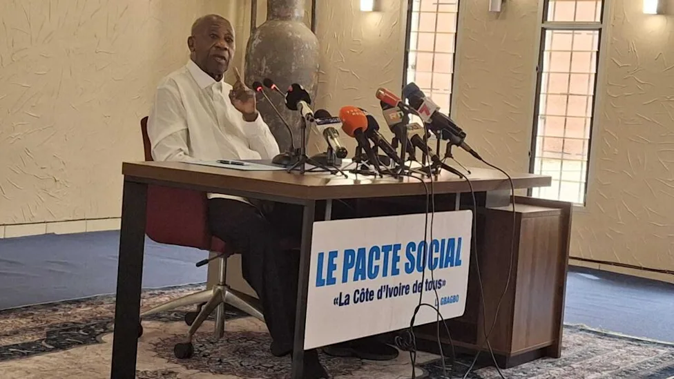Laurent Gbagbo announces new leadership appointments within the PPA-CI in Côte d'Ivoire