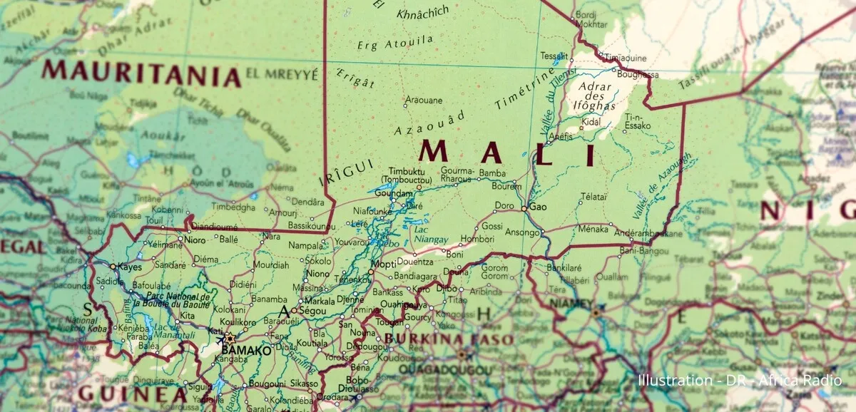 Mali displacement crisis: aerial view of Gao and Ménaka regions