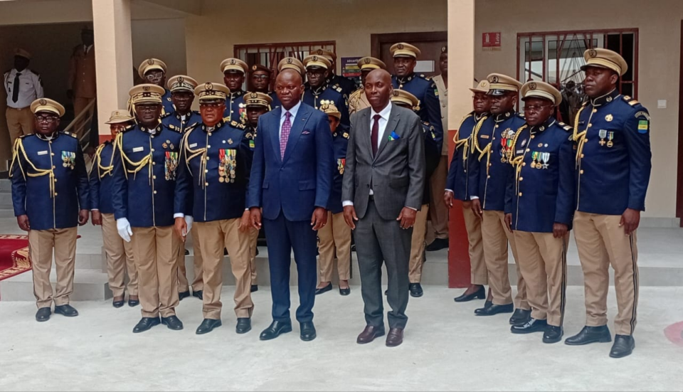 New prison security headquarters in Gabon
