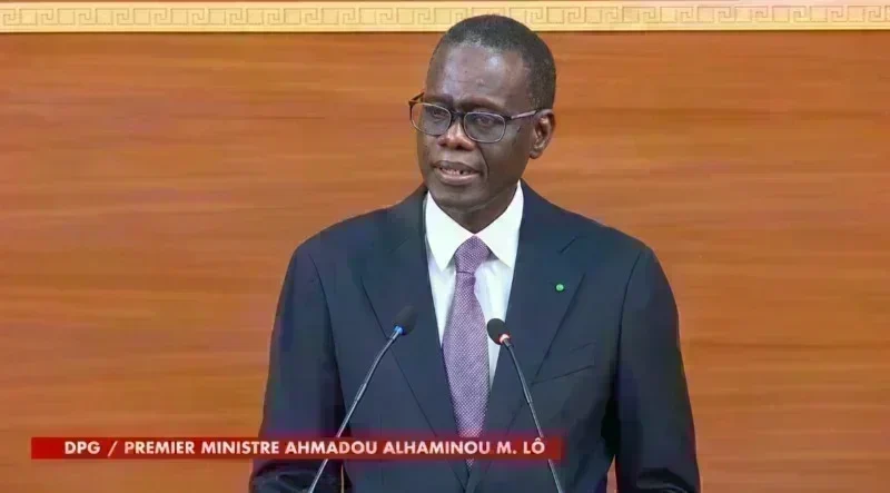 Al Aminou Lô inscrit sa DPG dans le référentiel Sénégal 2050 : « Nous ne comptons pas changer de cap »