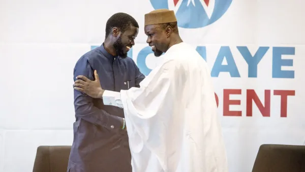 Ousmane Sonko and Diomaye Faye