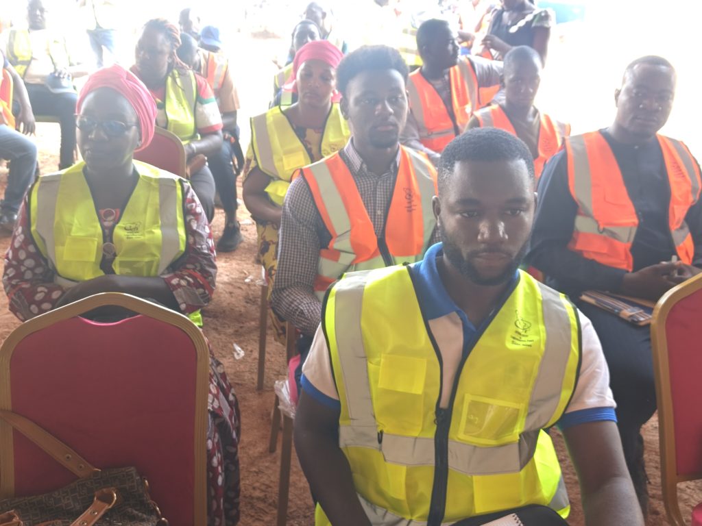 Members of Burkina Faso’s Order of Civil Engineers at a professional event